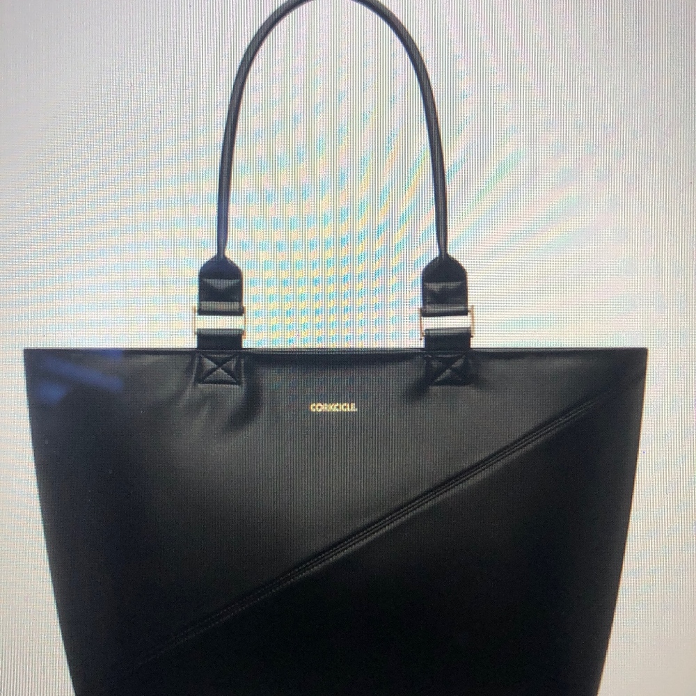 Corkcicle Black Virginia Tote Cooler